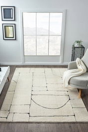 Conceptum Jung 7183 Alfombra 160 x 230 cm Crema